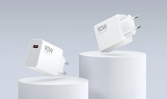 Xiaomi USB-C hálózati töltő kábellel, 90W, 6.1A, 1 x USB-A, Fehér