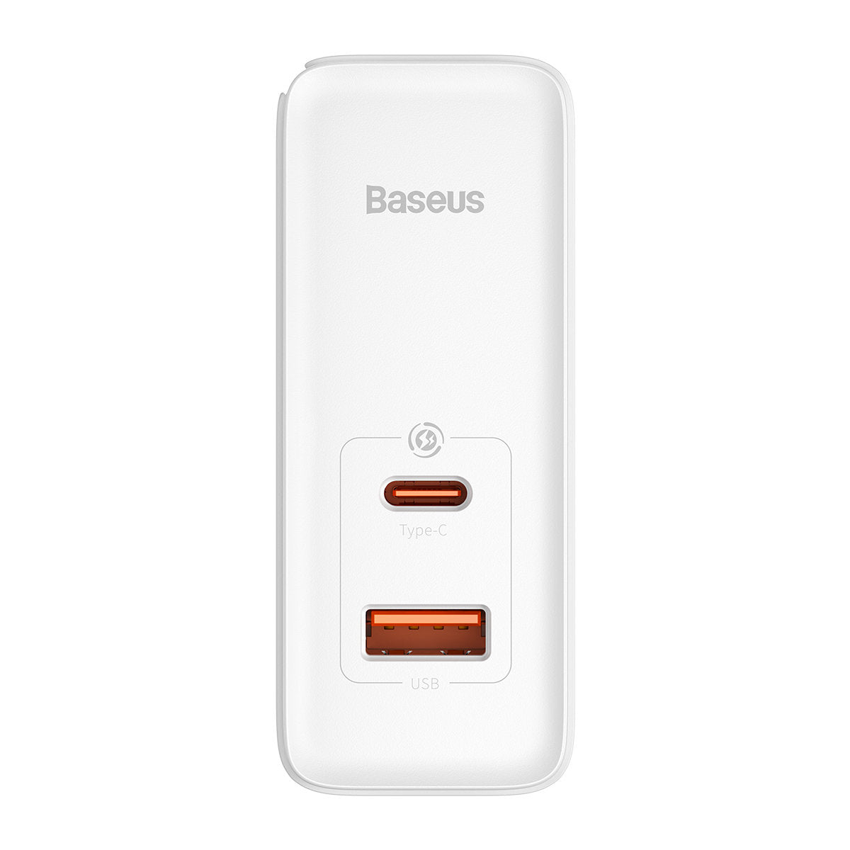 Baseus GaN5 Pro USB-C hálózati töltő kábellel, 100W, 3A, 1 x USB-A - 1 x USB-C, Fehér CCGP090202