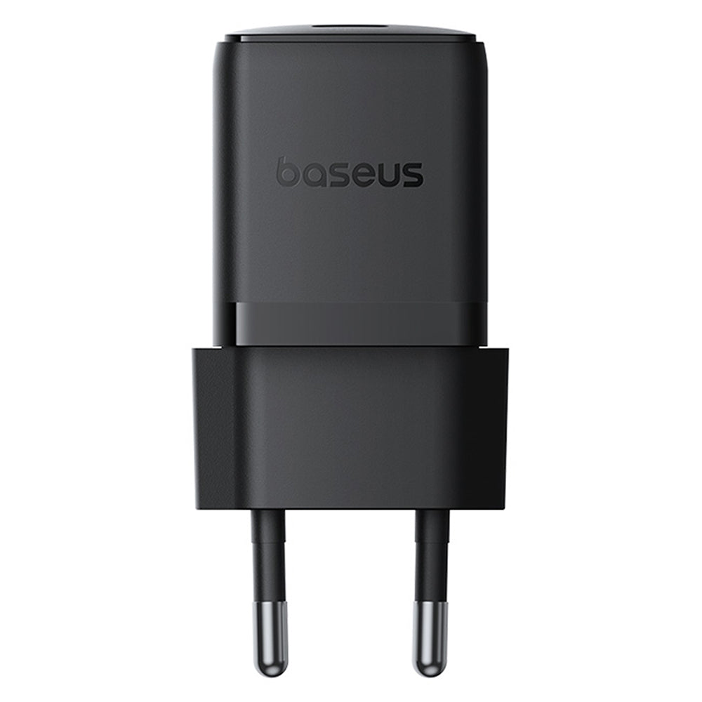 Baseus Palm USB-C hálózati töltő kábellel, 30W, 3A, 1 x USB-C, Fekete P10111605113-01