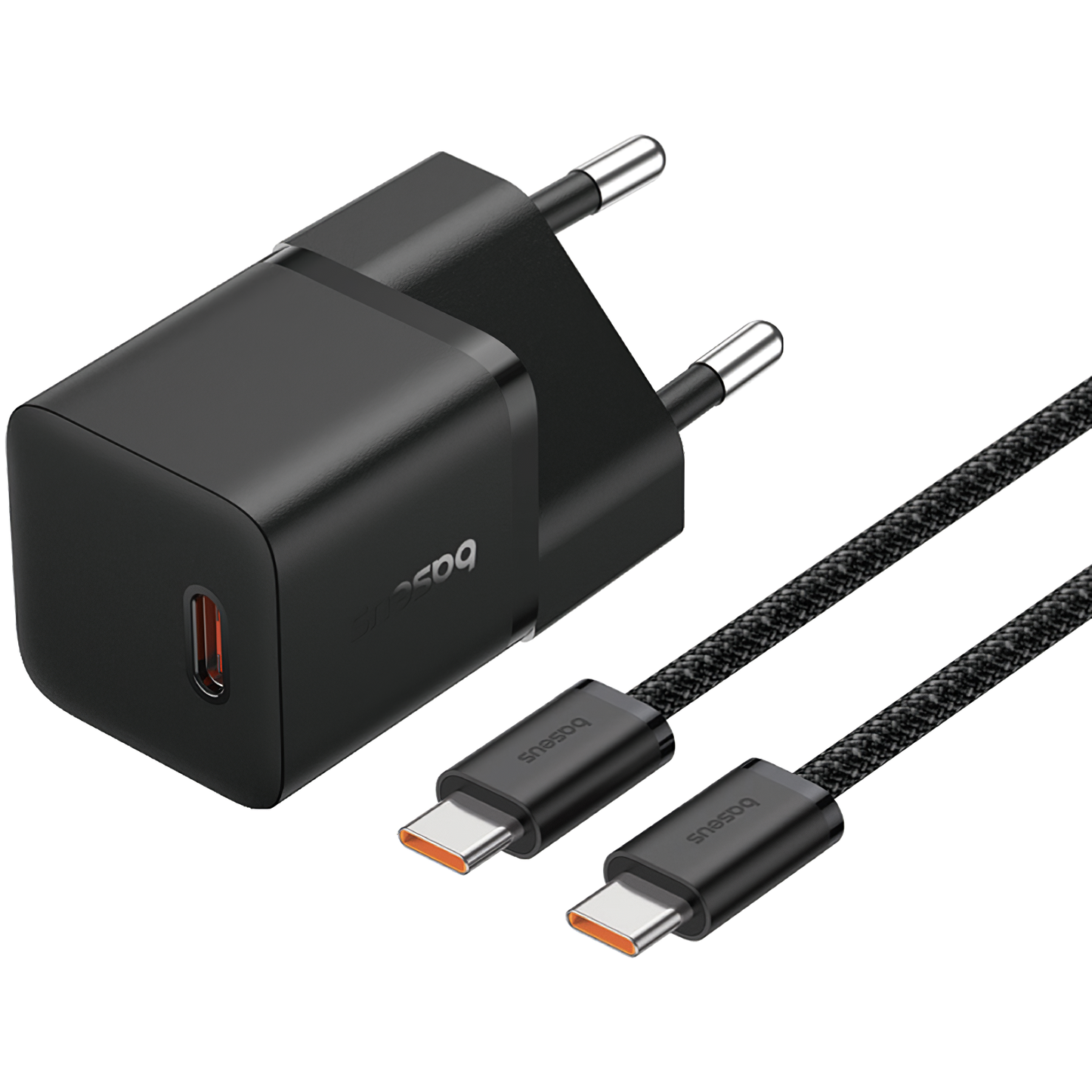 Baseus GaN5 USB-C kábel hálózati töltő GaN5, 20W, 3A, 1 x USB-C, fekete P10110900113-00