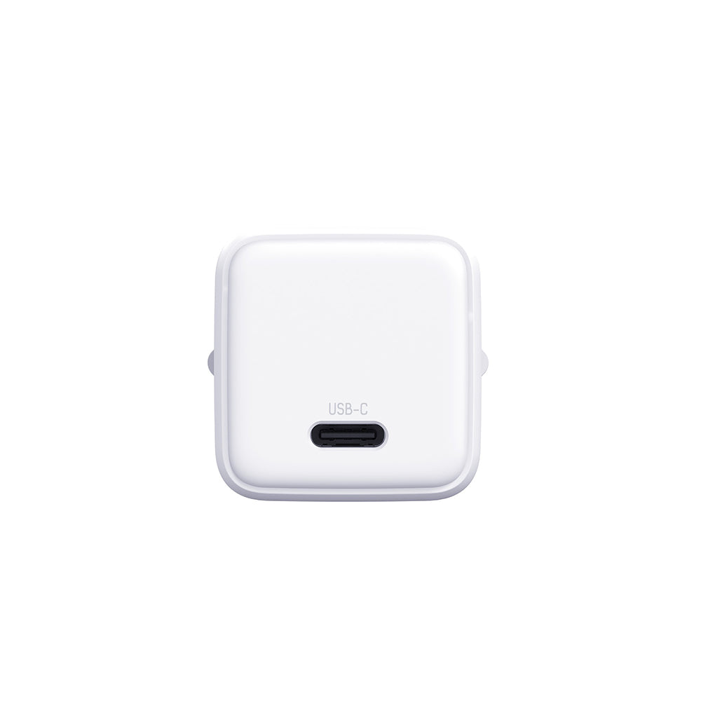 Hálózati töltő USB-C kábellel 3MK Hyper, 25W, 3A, 1 x USB-C, Fehér