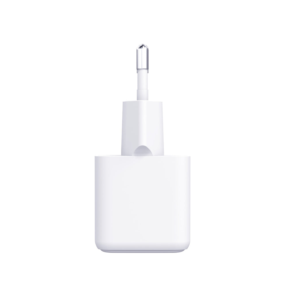 Hálózati töltő USB-C kábellel 3MK Hyper, 25W, 3A, 1 x USB-C, Fehér