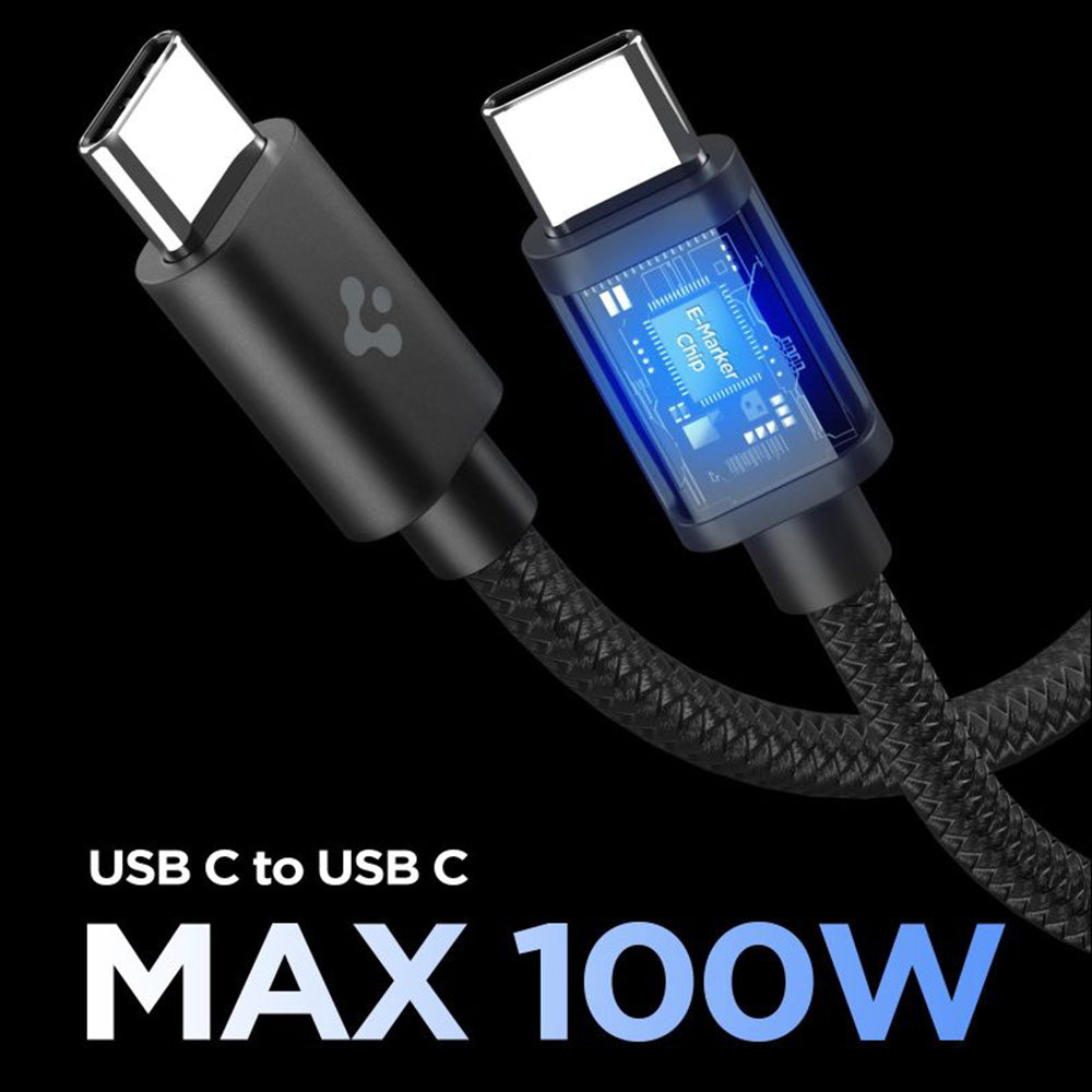 Spigen EE451EU Essential USB-C hálózati töltő, 45W, 3A, 1 x USB-C, Fekete ACH09474