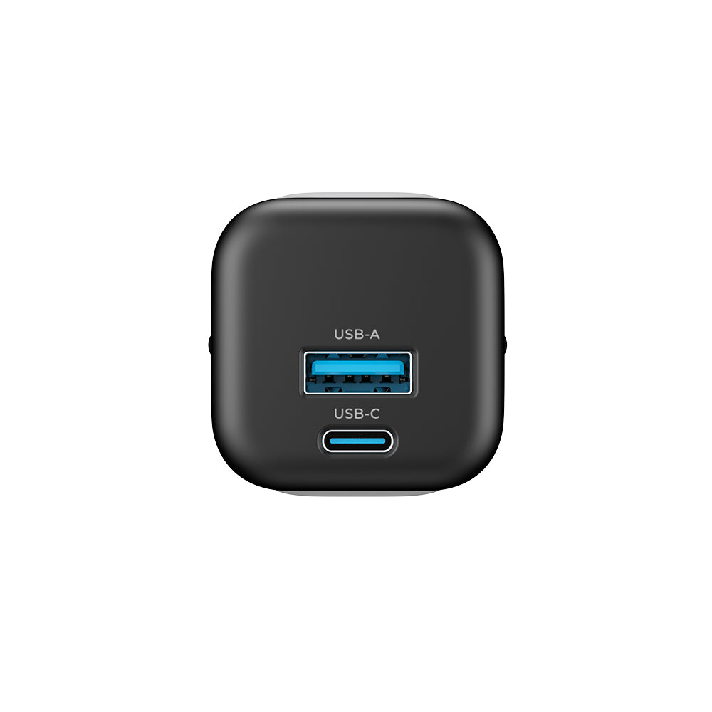 HAVIT UC230 hálózati töltő, 33W, 3A, 1 x USB-A - 1 x USB-C, zöld