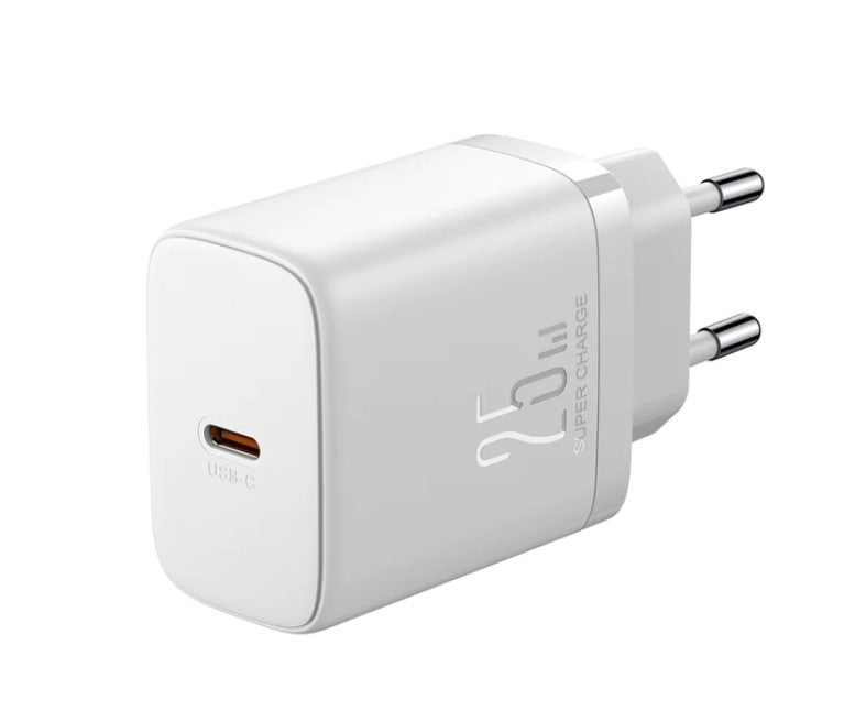 Joyroom hálózati töltő JR-TCF11, 25W, 3A, 1 x USB-C, Fehér