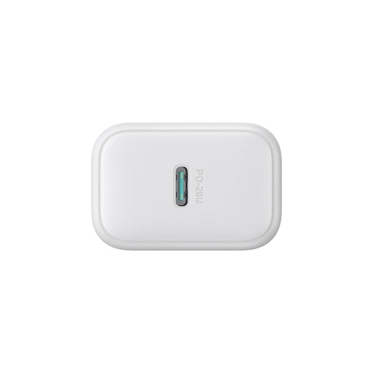 Joyroom JR-TCF20 hálózati töltő, 20W, 3A, 1 x USB-C, Fehér