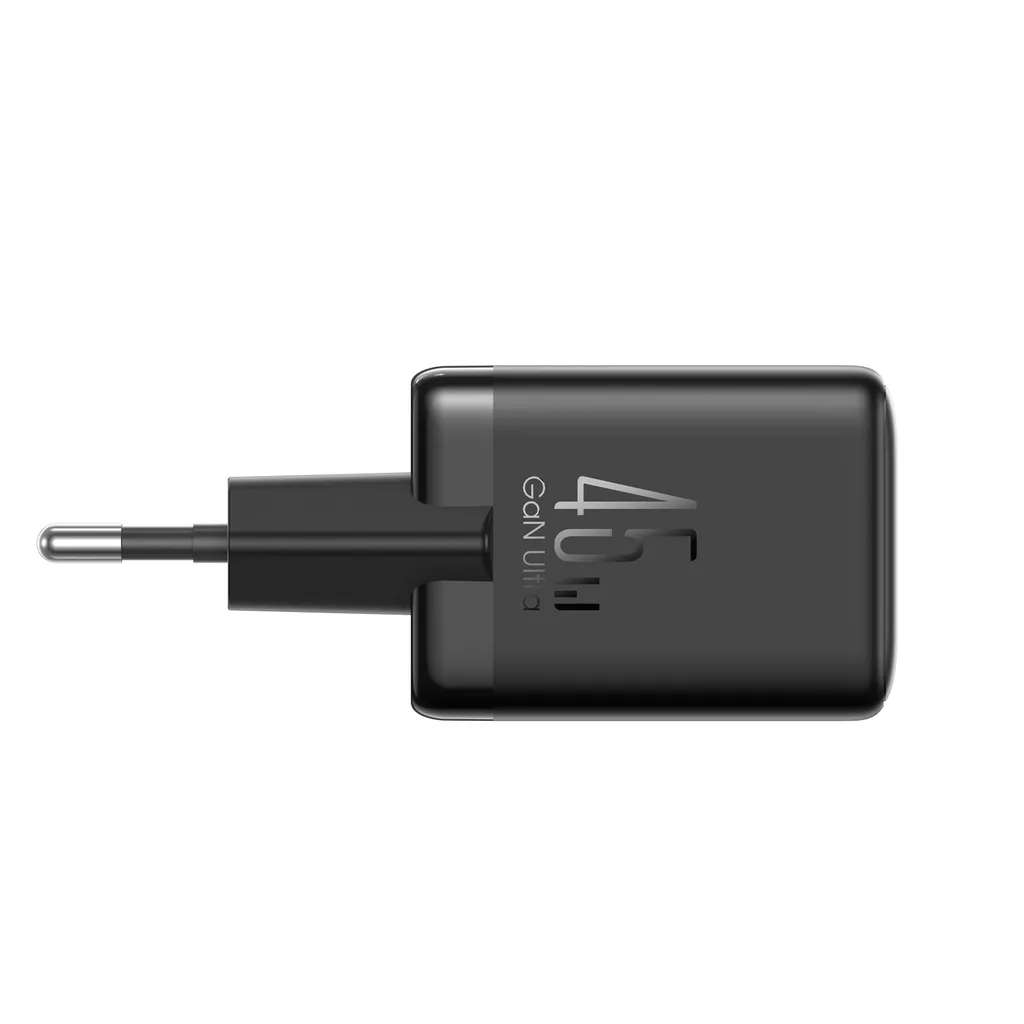 Joyroom JR-TCG17 hálózati töltő, 45W, 3A, 2 x USB-C, Fekete