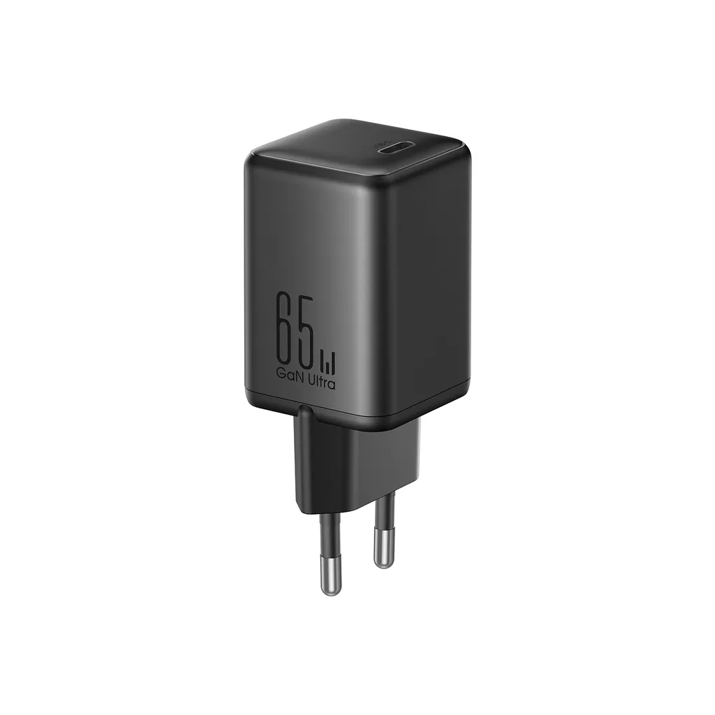 Joyroom JR-TCG18 hálózati töltő, 65W, 3.25A, 1 x USB-C, Fekete