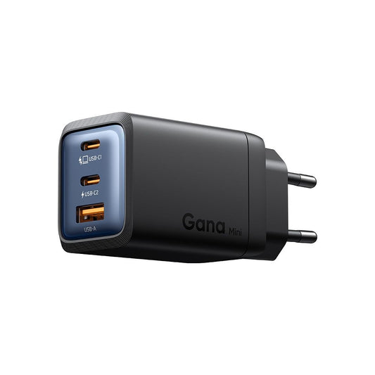McDodo CH-0970 Gana Mini hálózati töltő, 67W, 3A, 1 x USB-A - 2 x USB-C, fekete