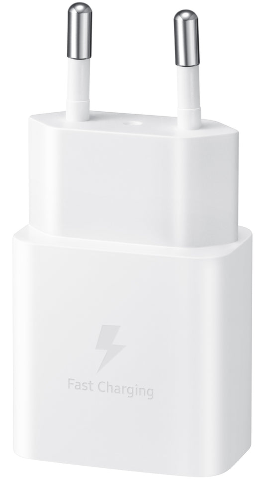 Samsung Hálózati Töltő, 15W, 2A, 1 x USB-C, Fehér GP-PTU023DYAWQ