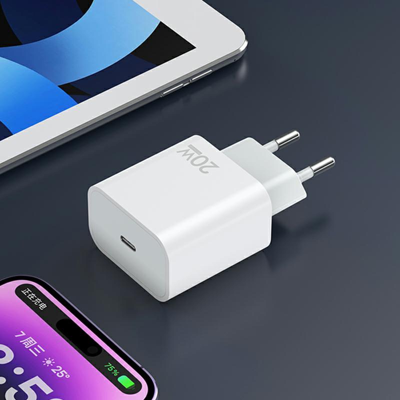 Sendem OG73 hálózati töltő, 20W, 3A, 1 x USB-C, Fehér