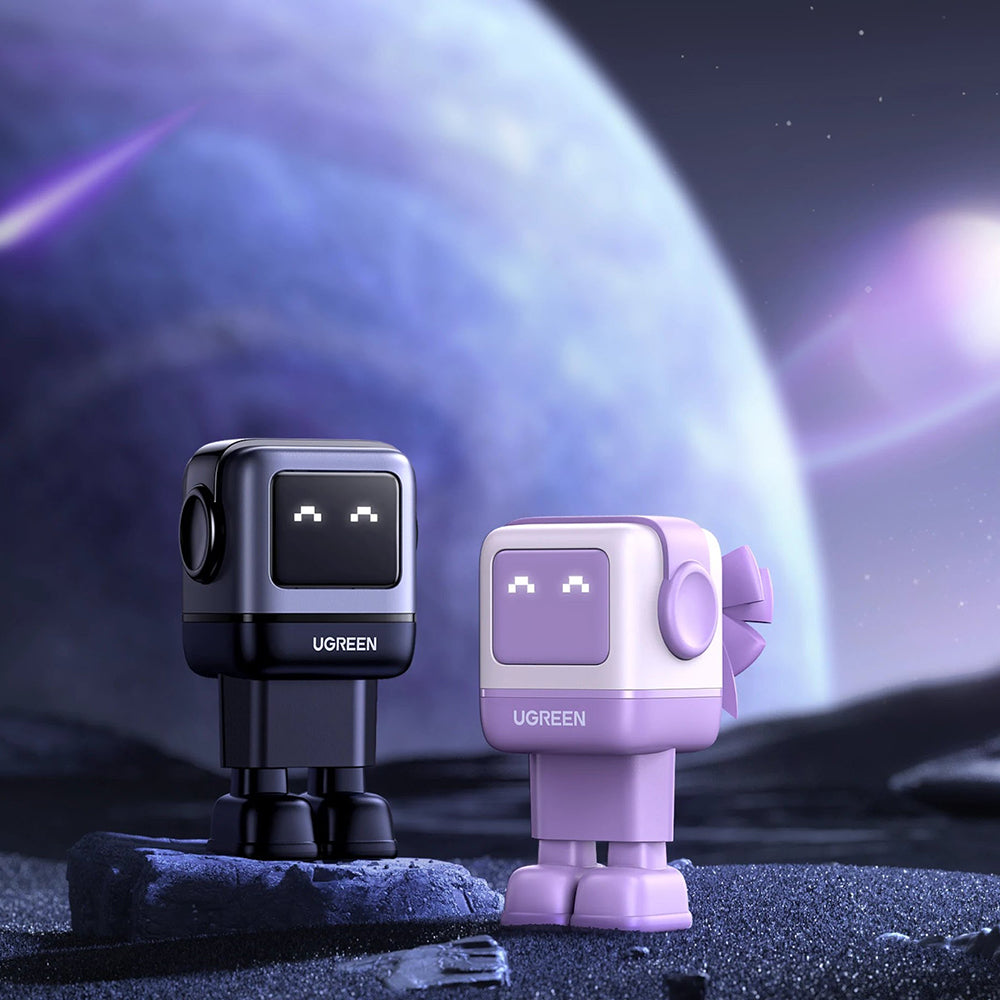 UGREEN CD361 Uno hálózati töltő, 65W, 3.25A, 1 x USB-A - 2 x USB-C, Lila