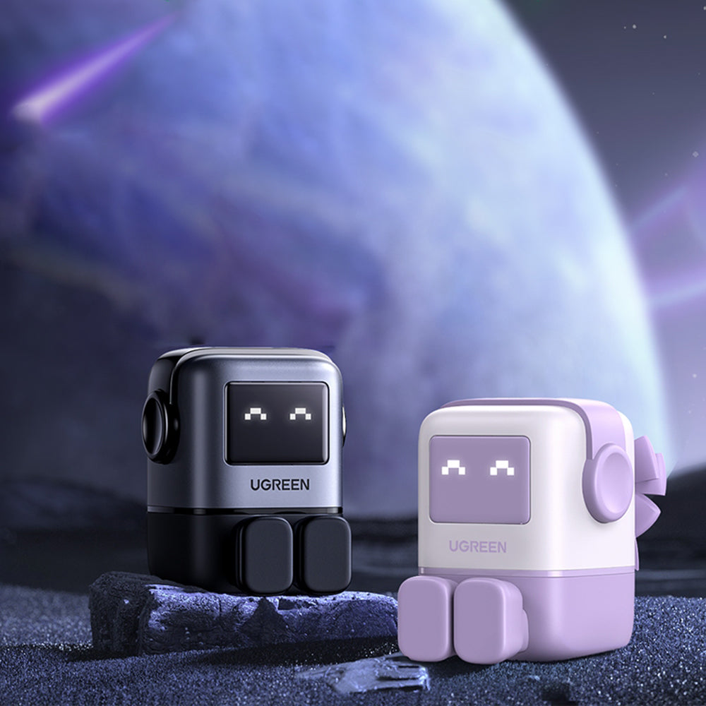 UGREEN CD361 Uno hálózati töltő, 65W, 3.25A, 1 x USB-A - 2 x USB-C, Lila