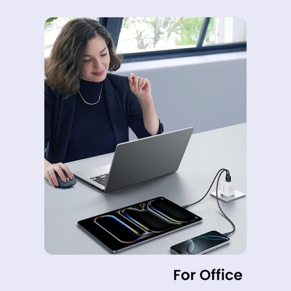 UGREEN X516 Hálózati töltő, 30W, 3A, 1 x USB-A - 1 x USB-C, Kék