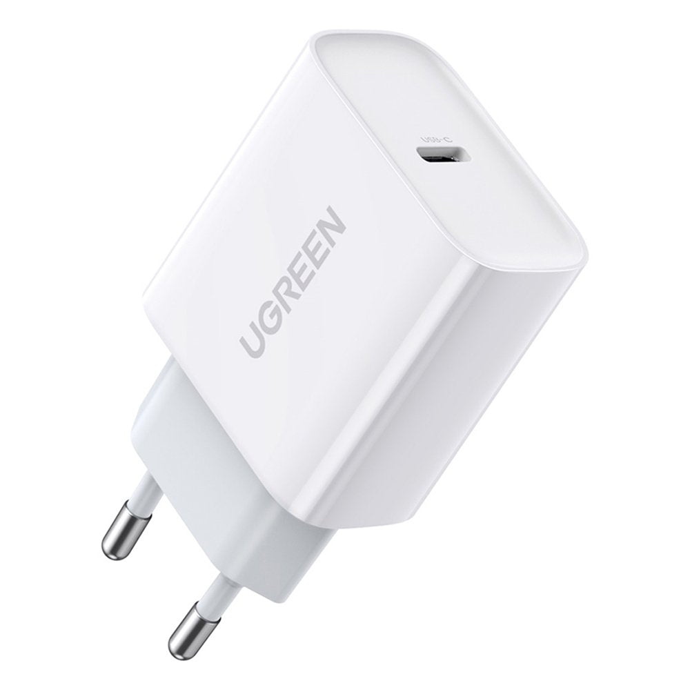 UGREEN CD137 Hálózati Töltő, 18W, 3A, 1 x USB-C, Fehér