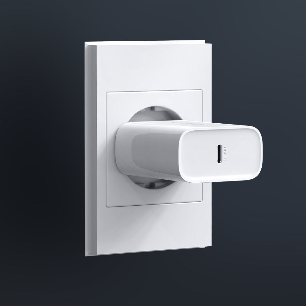 Hálózati töltő UGREEN CD127, 30W, 3A, 1 x USB-C, Fehér