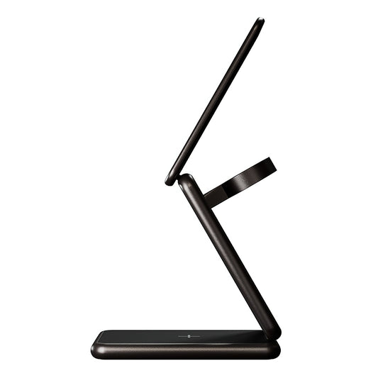 Allity vezeték nélküli hálózati töltő. AWC-230-22WMS 3in1, 22.5W, 1.67A, Szürke