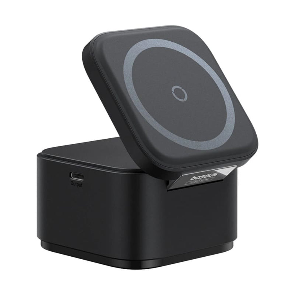Baseus MagPro vezeték nélküli hálózati töltő, 25W, 1.67A, 1 x USB-C, Fekete P10264100123-00