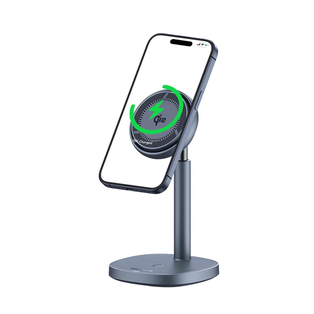 Baseus Orbit 2 Pro 2in1 vezeték nélküli hálózati töltő, 20W, 1.67A, szürke P10273500813-00