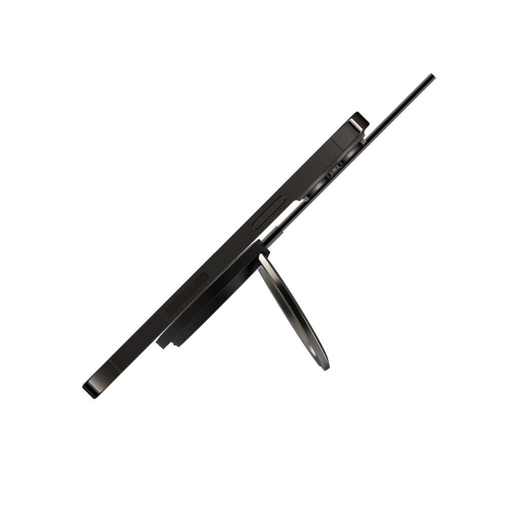 Vezeték nélküli hálózati töltő Fixed Ring, 15W, 1.67A, Fekete