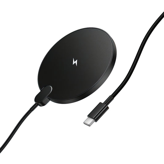 HOCO CW62 Vezeték nélküli Hálózati Töltő, 15W, 1.67A, Fekete