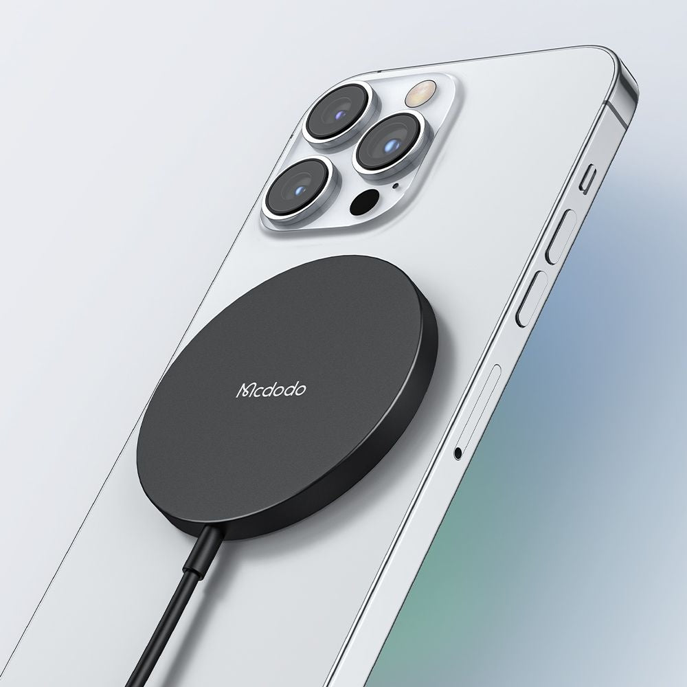 McDodo CH-4360 Moon Wireless Network Charger, 15W, 1.67A, Black
