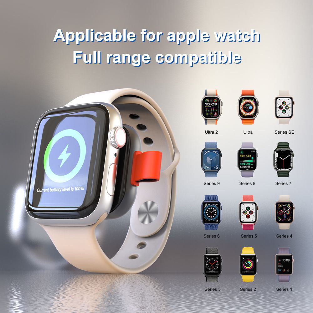 Lito LC03 vezeték nélküli töltő Apple Watch sorozathoz, Fekete