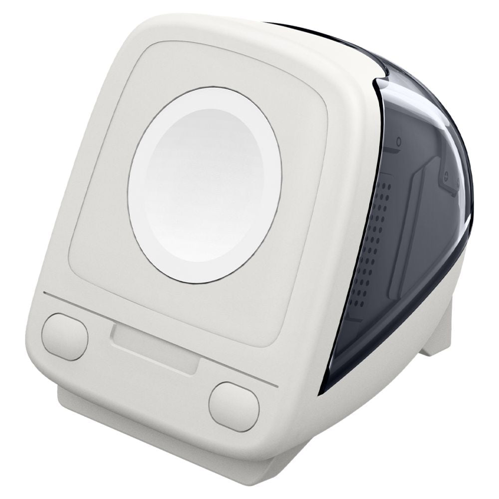 Spigen C1 Classic tartó Apple Watch Series vezeték nélküli töltőhöz, Szürke AMP09340