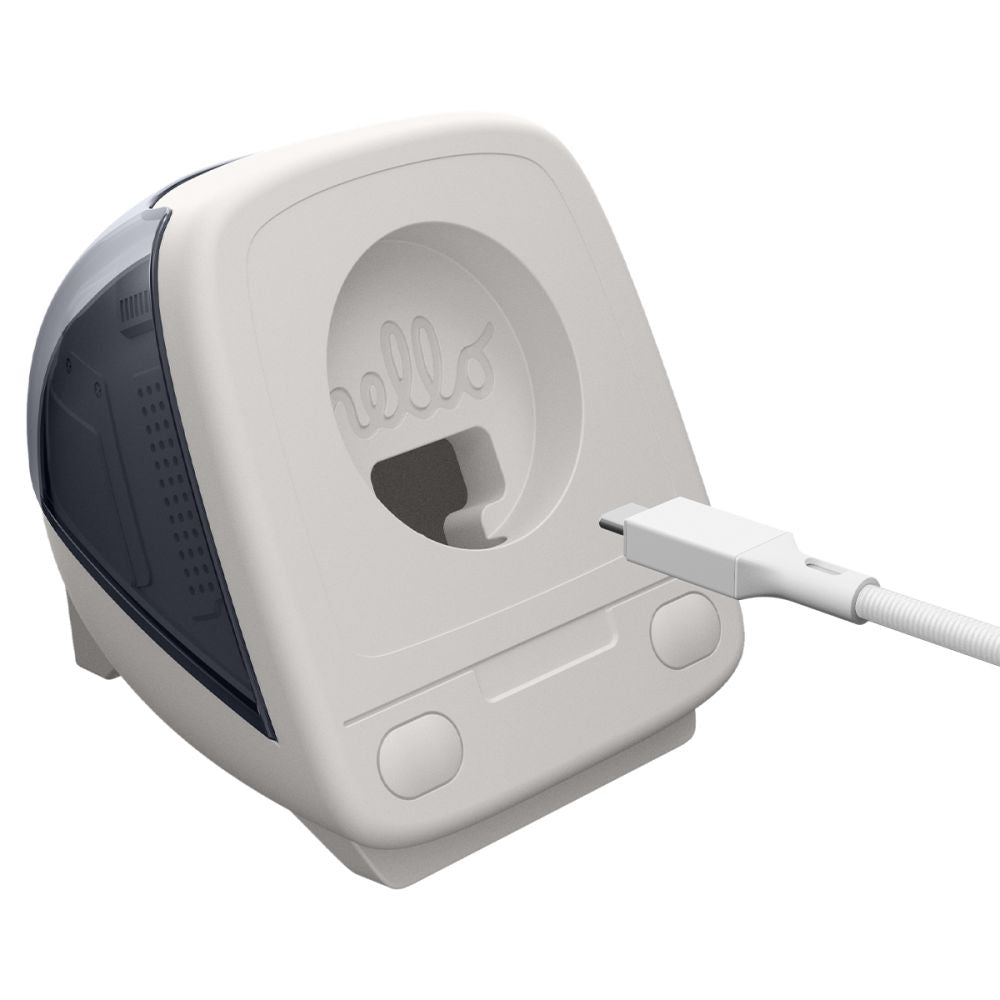 Spigen C1 Classic tartó Apple Watch Series vezeték nélküli töltőhöz, Szürke AMP09340