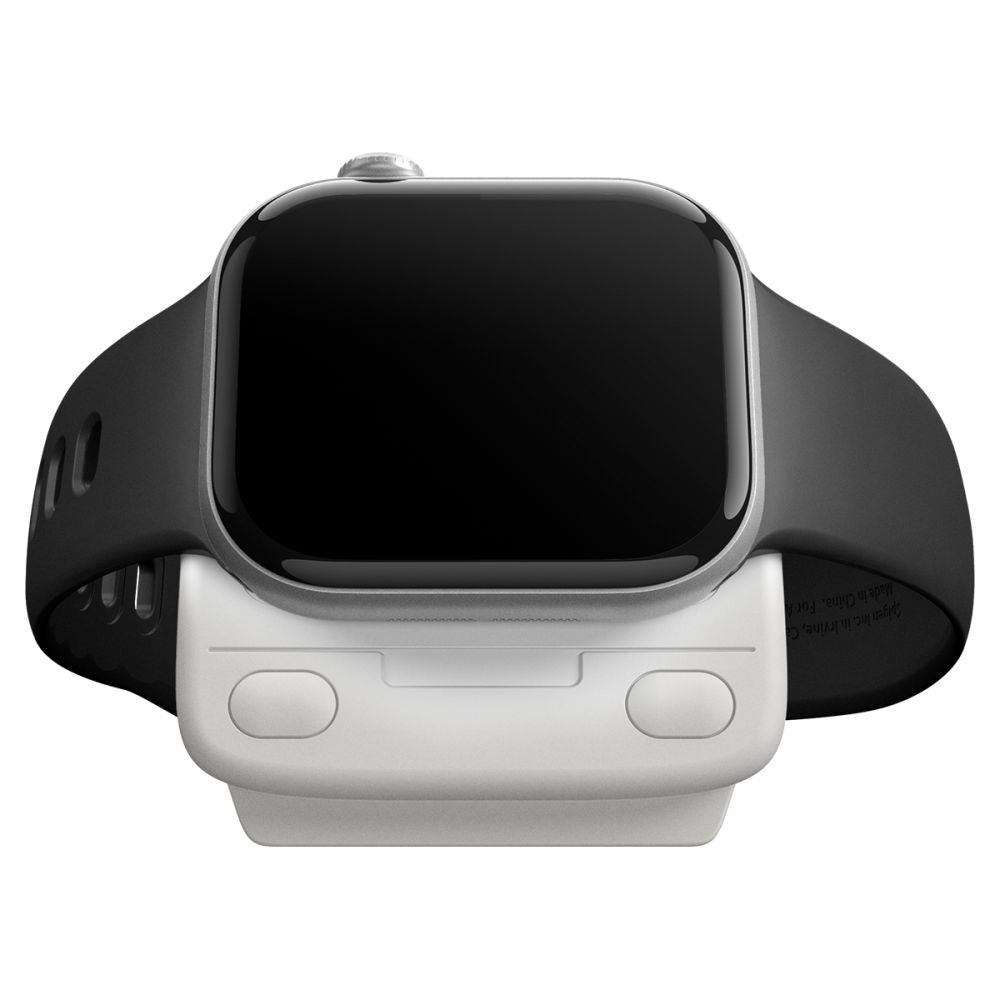Spigen C1 Classic tartó Apple Watch Series vezeték nélküli töltőhöz, Szürke AMP09340