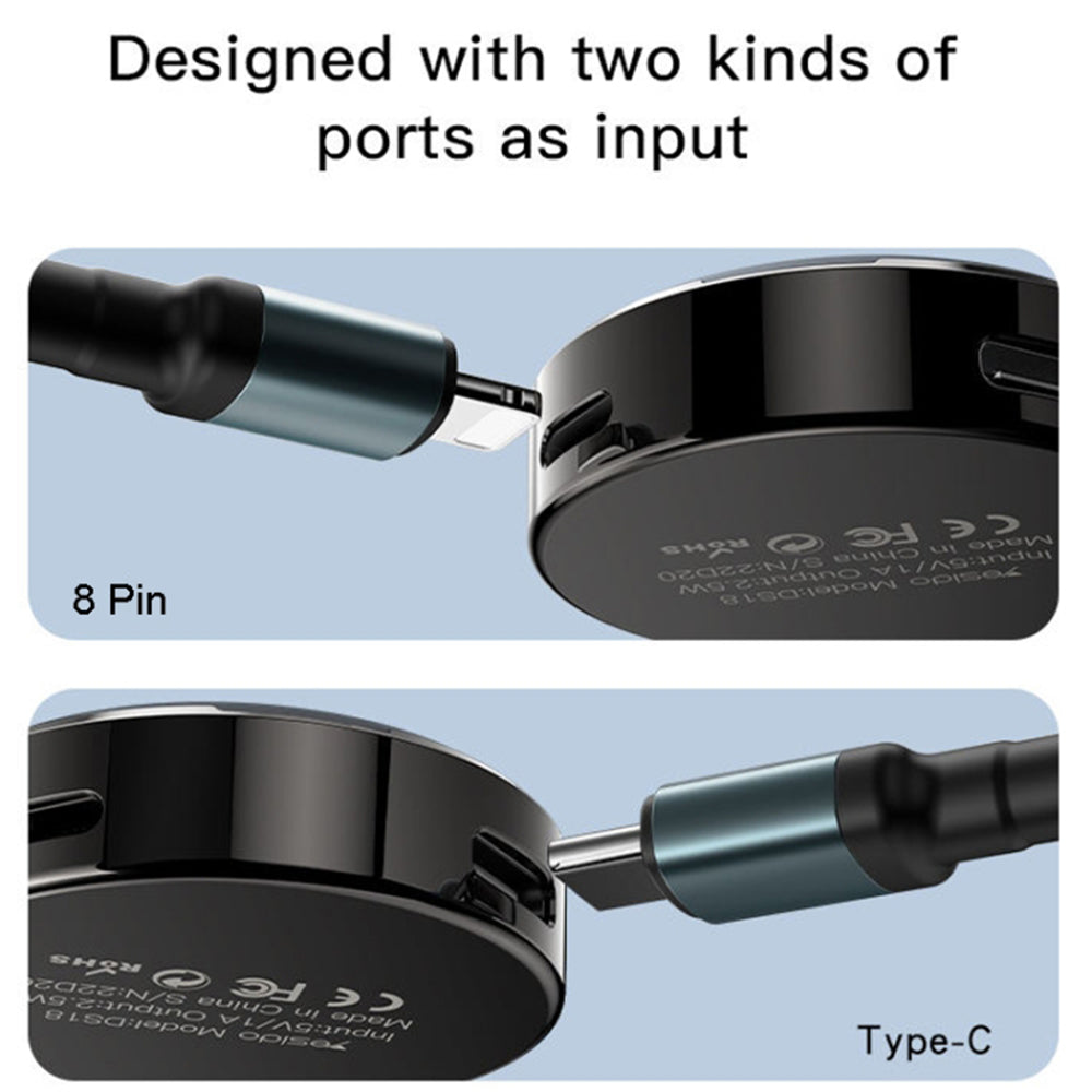 Wireless töltő Yesido DS18 Apple Watch sorozathoz, Fekete