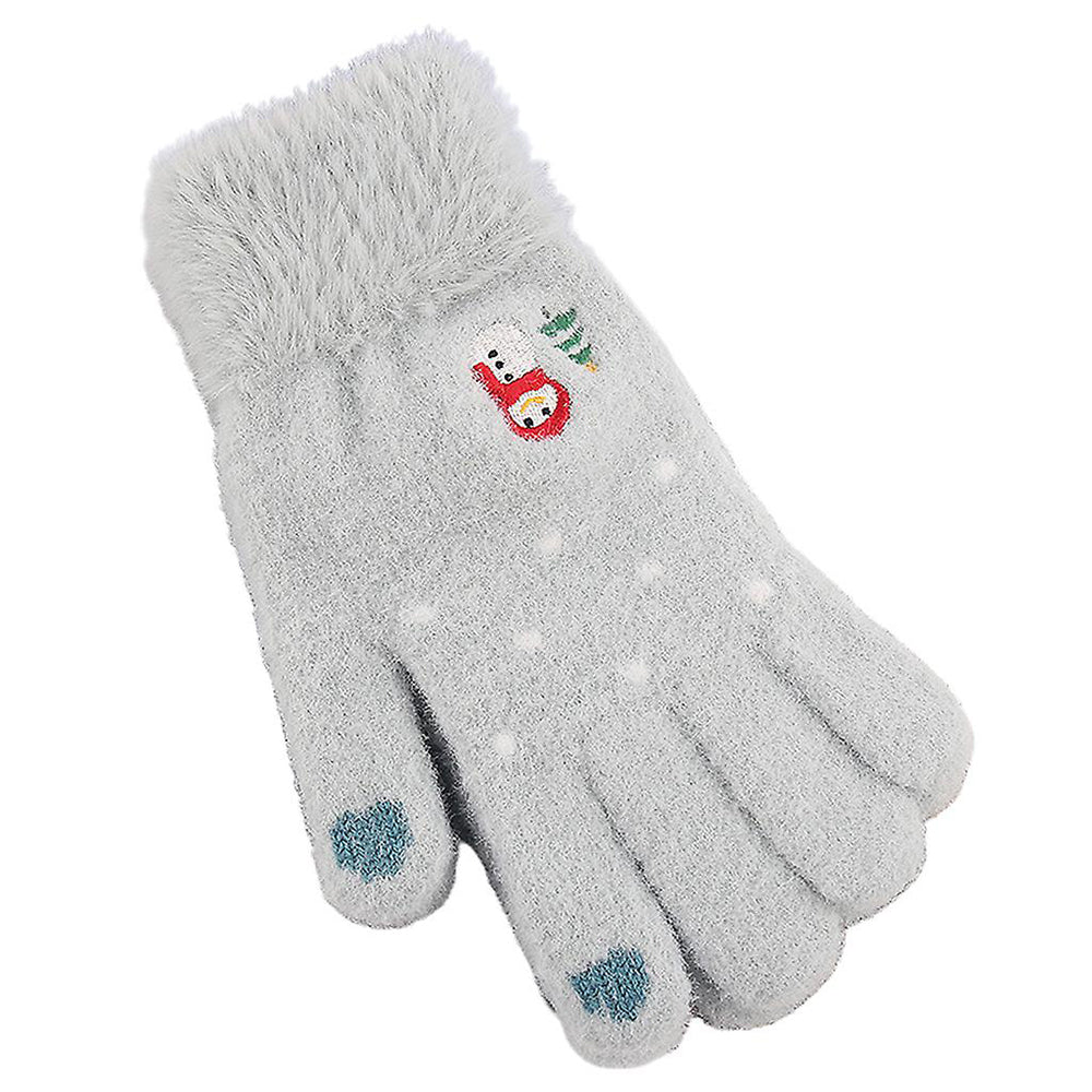 Techsuit ST0011 női téli érintőkesztyű, méret 17 cm, kék