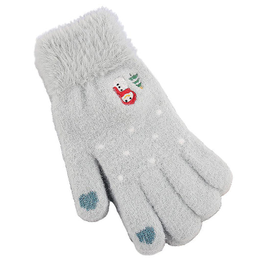 Techsuit ST0011 női téli érintőkesztyű, méret 17 cm, kék