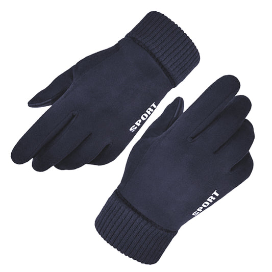 Techsuit ST0009 Unisex Téli Érintőkesztyű, Univerzális Méret, Kék