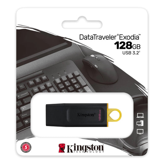 Külső memória USB-A 3.2 Kingston DT Exodia, 128 Gb DTX/128GB
