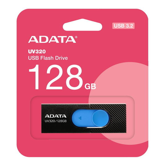 Külső memória USB-A 3.2 Adata UV320, 128Gb AUV320-128G-RBKBL