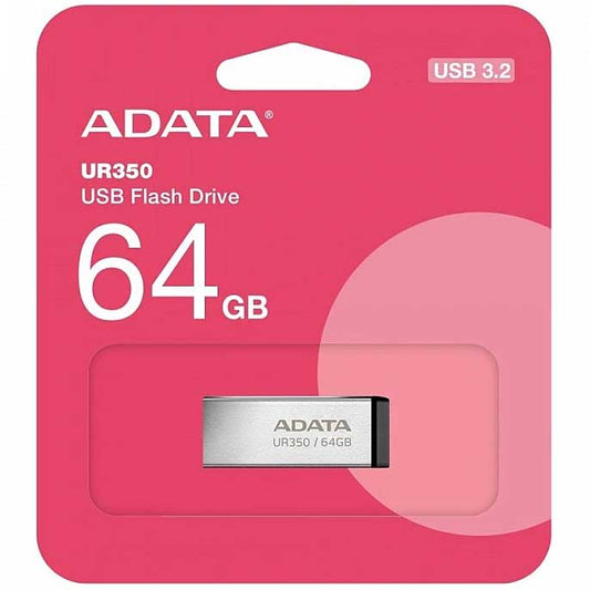 Külső memória USB-A 3.2 Adata UR350, 64Gb UR350-64G-RSR/BK