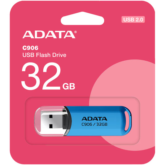 USB-A külső memória Adata C906, 32Gb AC906-32G-RWB