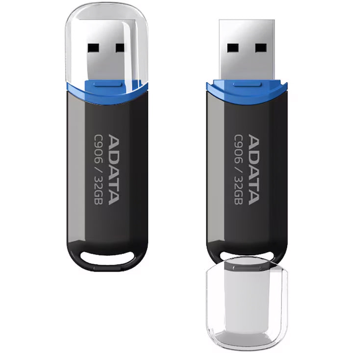 Adata C906 külső USB-A memória, 32GB AC906-32G-RBK