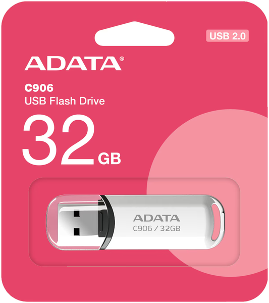 ADATA C906 külső USB-A memória, 32GB AC906-32G-RWH