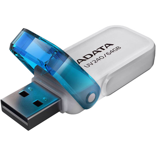 Külső USB-A memória Adata UV240, 64Gb AUV240-64G-RWH