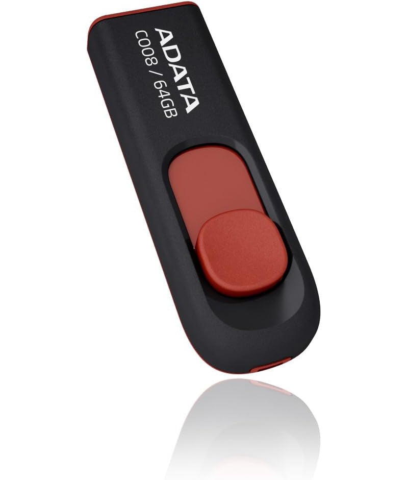 Külső USB-A Memória Adata C008, 64Gb AC008-64G-RKD