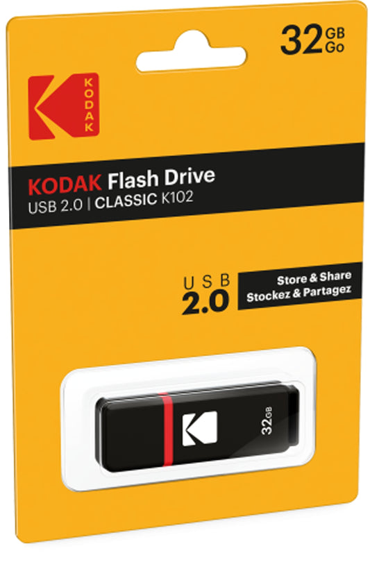 Kodak K102 USB-A külső memória, 32Gb EKMMD32GK102
