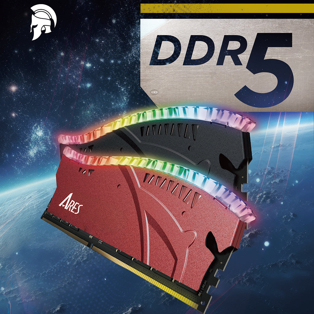 Dato Ares Armor Lite RAM memória, DDR5, RGB, 16GB, 7000Mhz, Fekete ARB16G5K70