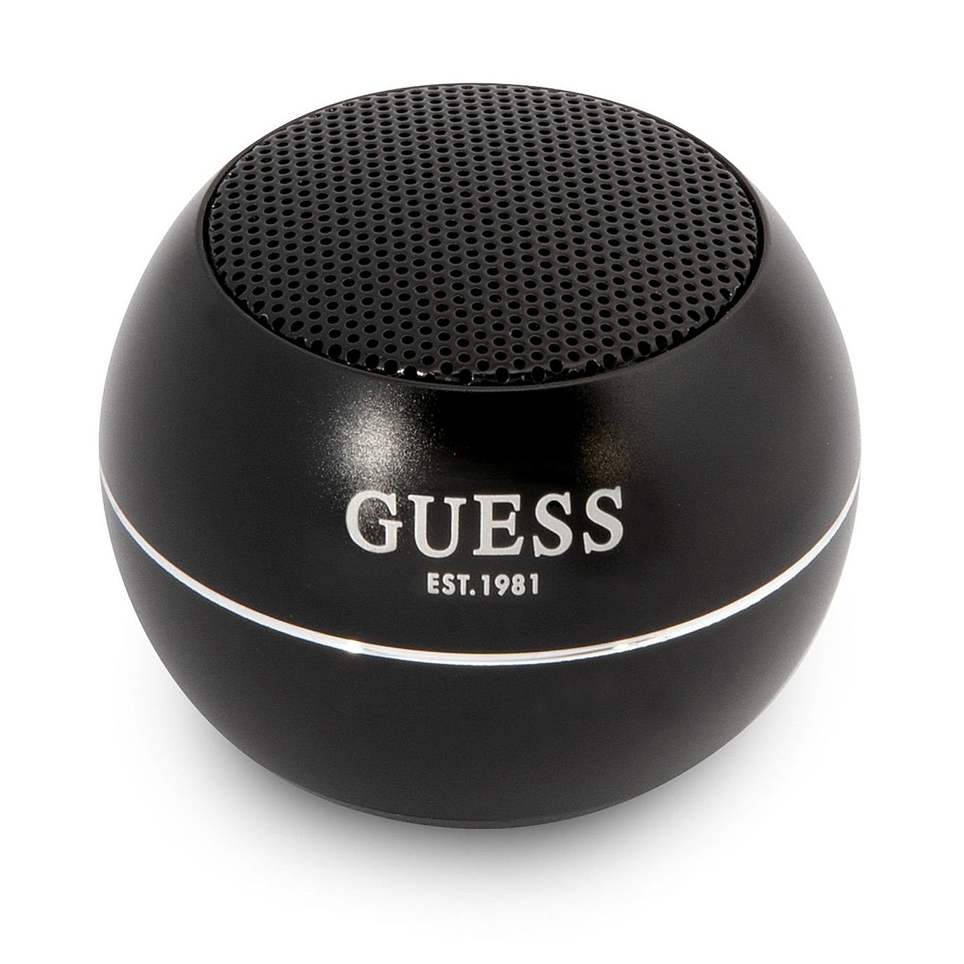 Guess hordozható Bluetooth hangszóró, 3W, fekete