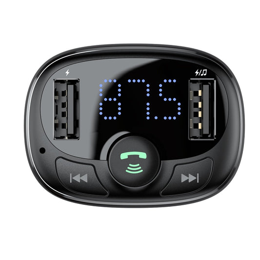 Bluetooth FM modulátor Baseus S-09A, 2 x USB-A - 1 x microSD