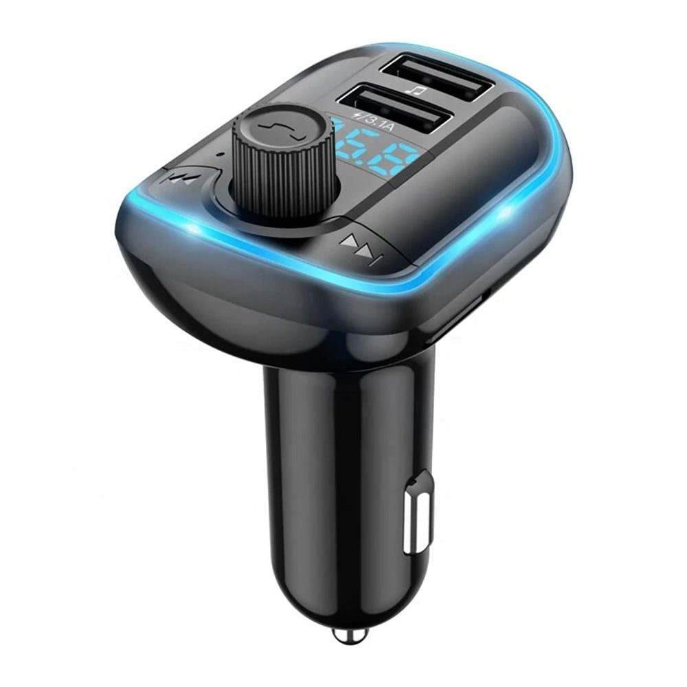 FM Bluetooth modulátor Yesido Y44, 2 x USB-A - 1 x microSD