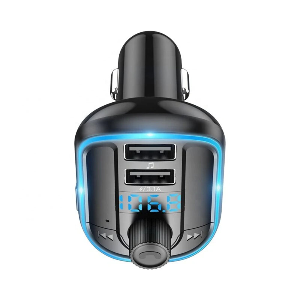 FM Bluetooth modulátor Yesido Y44, 2 x USB-A - 1 x microSD