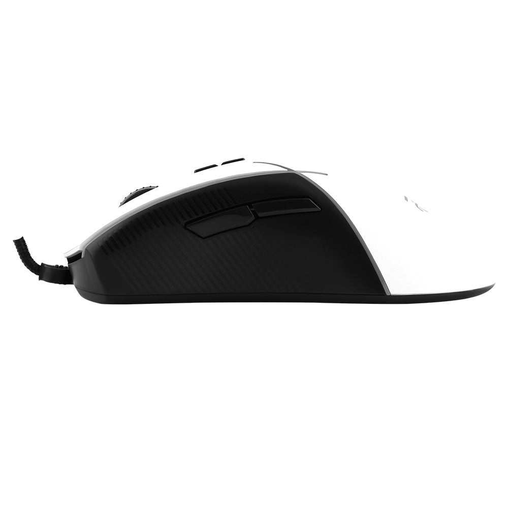 Gaming egér Wired USB Proove Defiant, RGB, 7200DPI, Fehér CMDE00000101