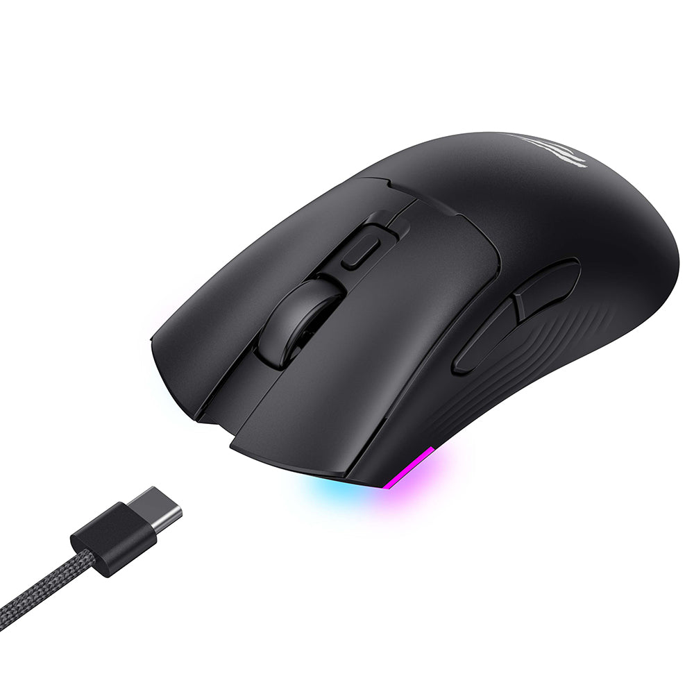 HAVIT MS966WB vezeték nélküli gaming egér, 800DPI - 10000DPI, fekete